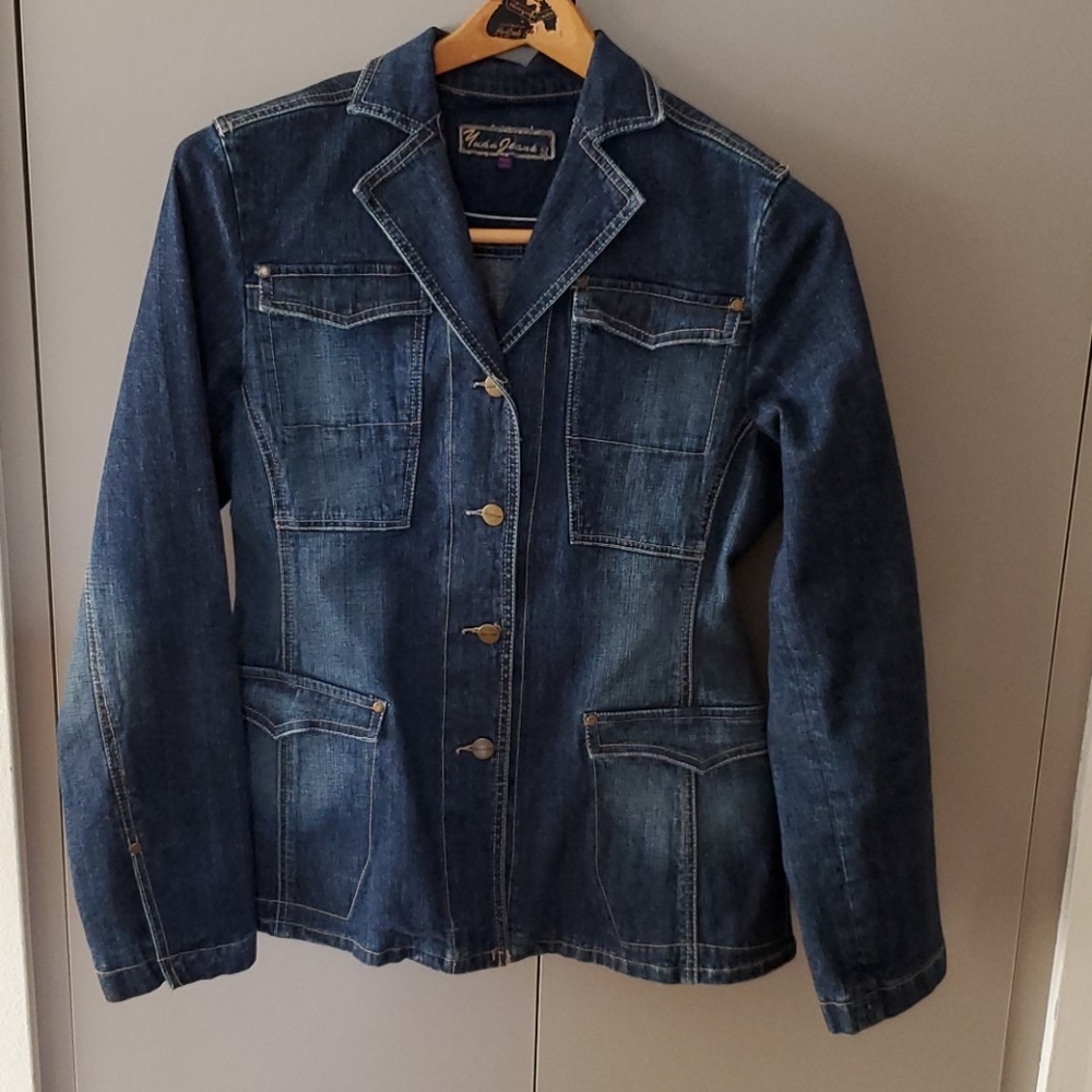 Yuka Jeans blazer type jacket vintage
